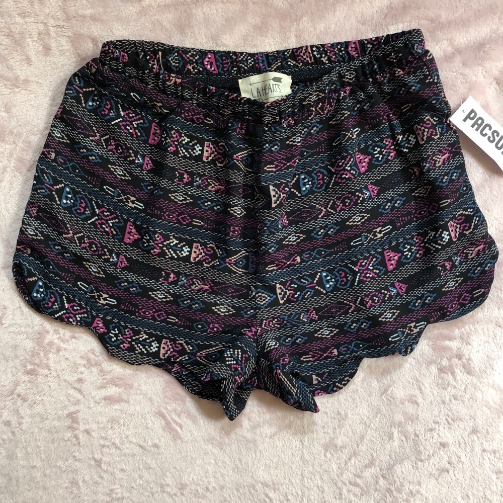 Scalloped Shorts